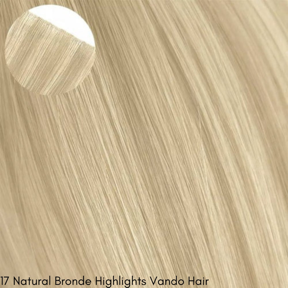 Invisible Tape In Hair Extensions, Injected Hand-Tied, Virgin Human Hair, 2 Pack Save more 30% (20 pcs x 2)