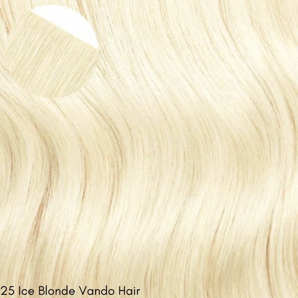 Invisible Tape In Hair Extensions, Injected Hand-Tied, Virgin Human Hair, 2 Pack Save more 30% (20 pcs x 2)