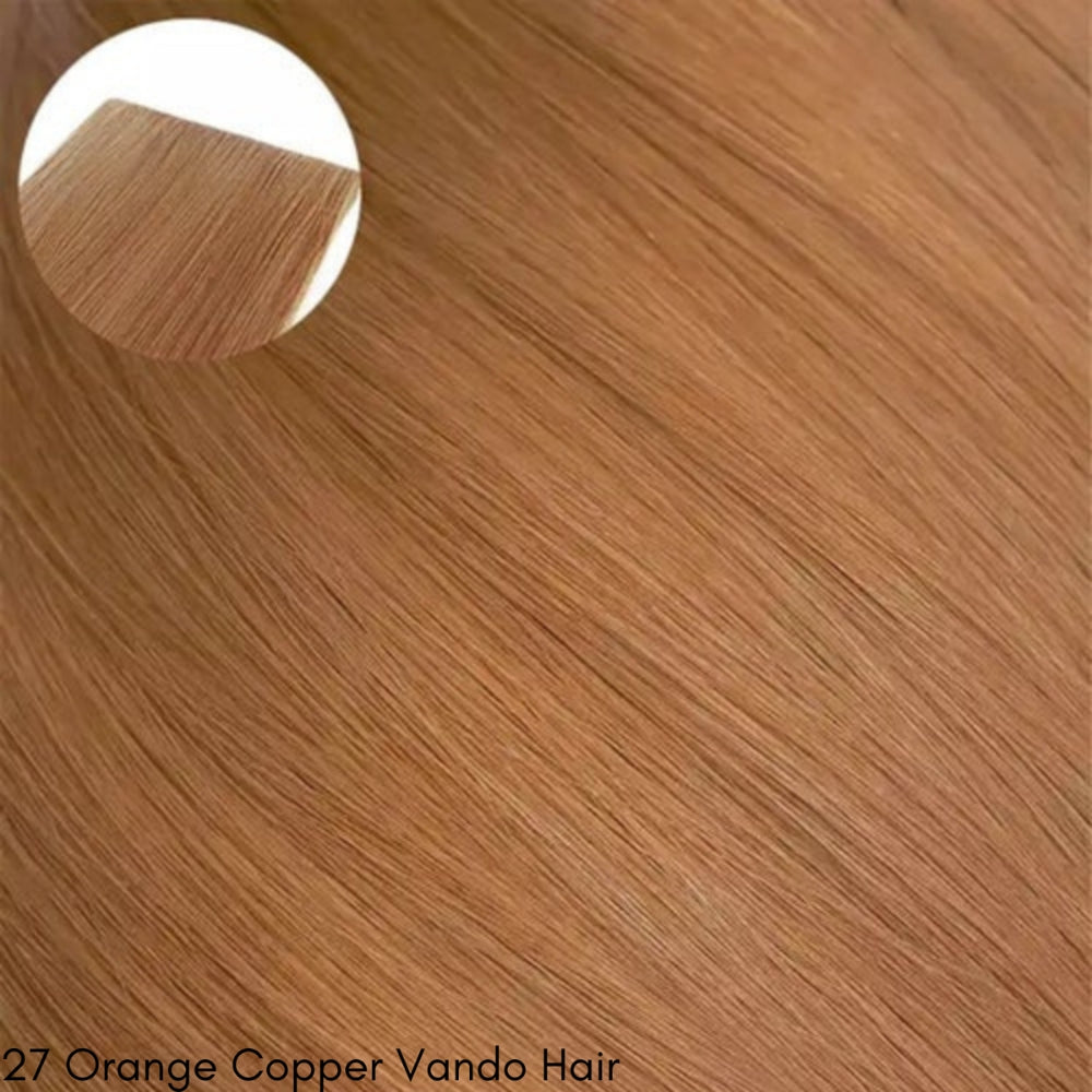 Invisible Tape In Hair Extensions, Injected Hand-Tied, Virgin Human Hair, 2 Pack Save more 30% (20 pcs x 2)