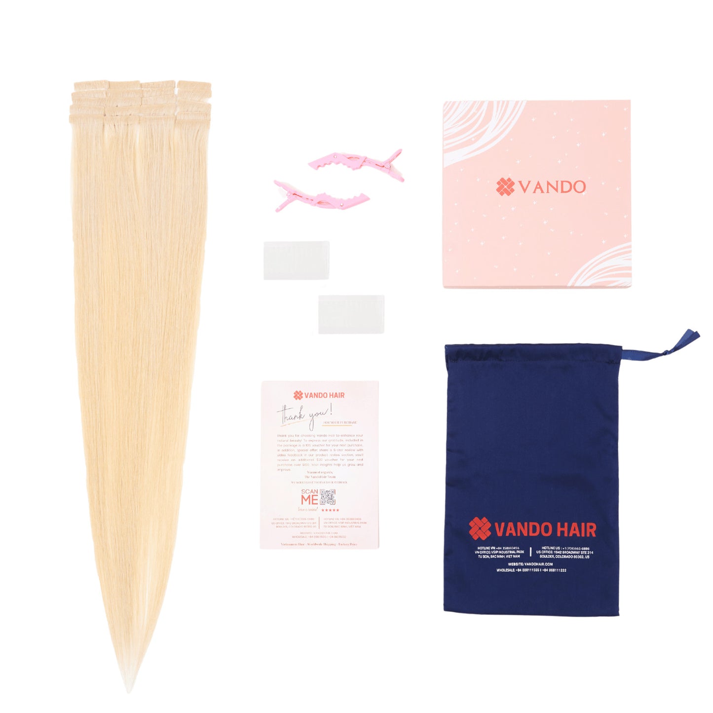 Invisible Tape In Hair Extensions, Injected Hand-Tied, Virgin Human Hair, 2 Pack Save more 30% (20 pcs x 2)