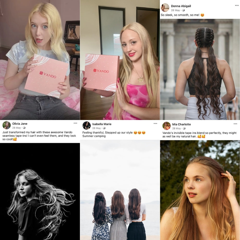 Ombre Chestnut Brown Keratin K Tip Hair Extensions | Keratin I TIP Hair Extensions, Luxury Super Double Drawn Quality, Virgin Human Hair, 100g