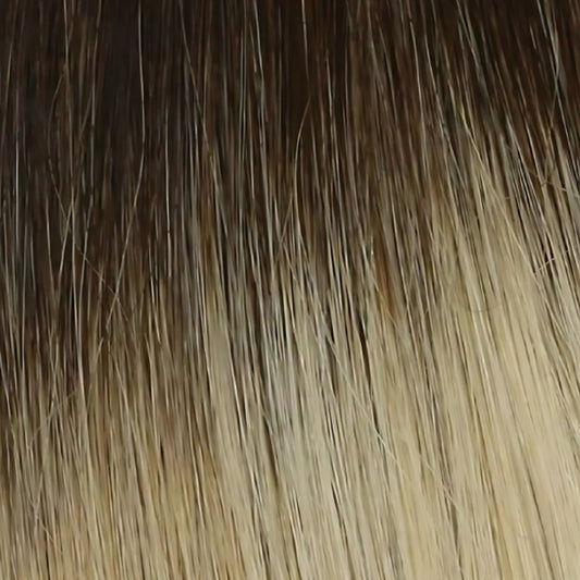 #2/6C+60C Color Wholesale Price Bulk Hair Extensions, Luxury Super Double Drawn Quality, Virgin Human Hair