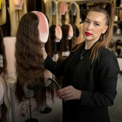 Vandohair U Part Clip in Hair Extensions, 100% Virgin Human Hair, Luxury Quality