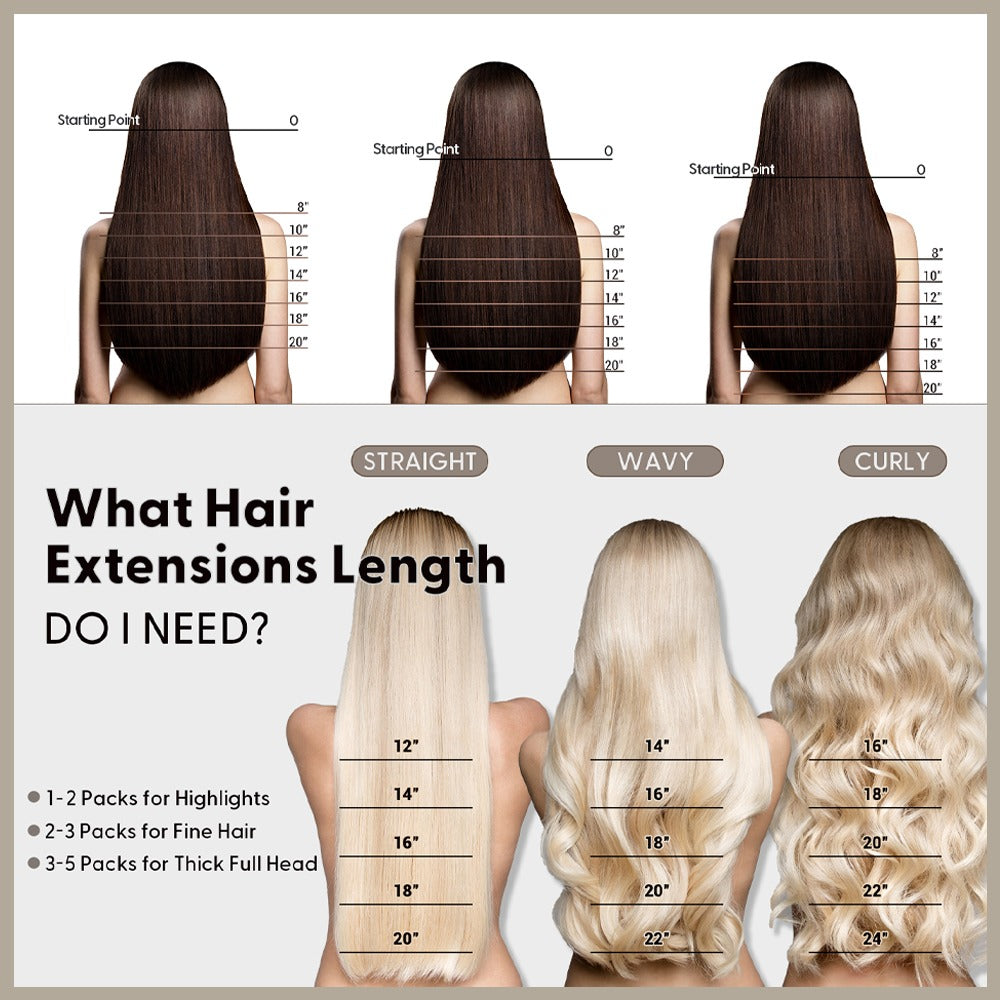 Invisible Seamless Injected Hand-Tied Hair Weft - 100% Virgin Human Hair