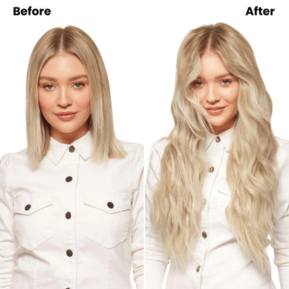 Mocha Melt Balayage Invisible Clip In Hair Extensions, Virgin Human Hair