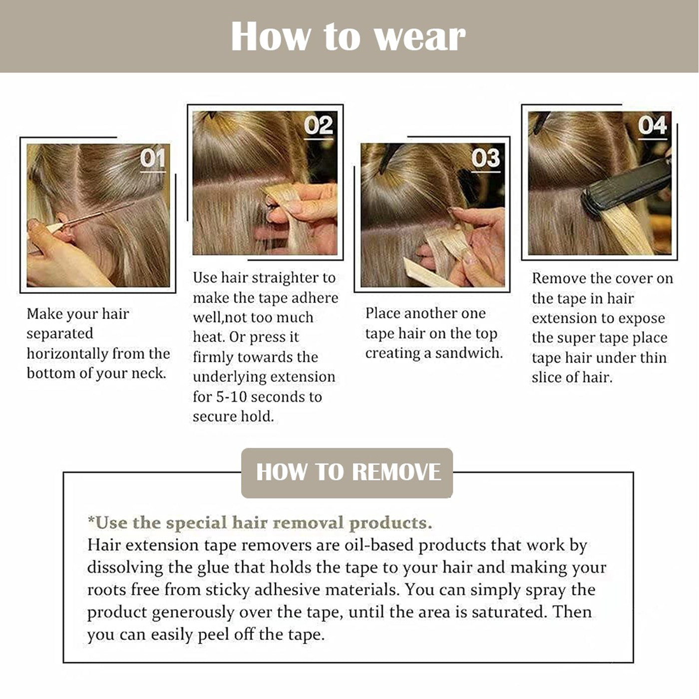 Invisible Seamless Injected Hand-Tied Tape In - 100% Virgin Human Hair - 20Pcs (#1)